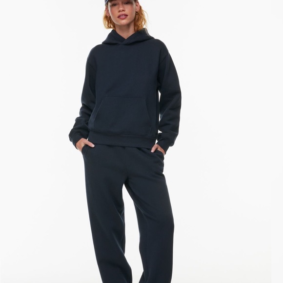 Xsmall Tna cozy fleece perfect fit hoodie in shade admiral-navy blue - Picture 3 of 3